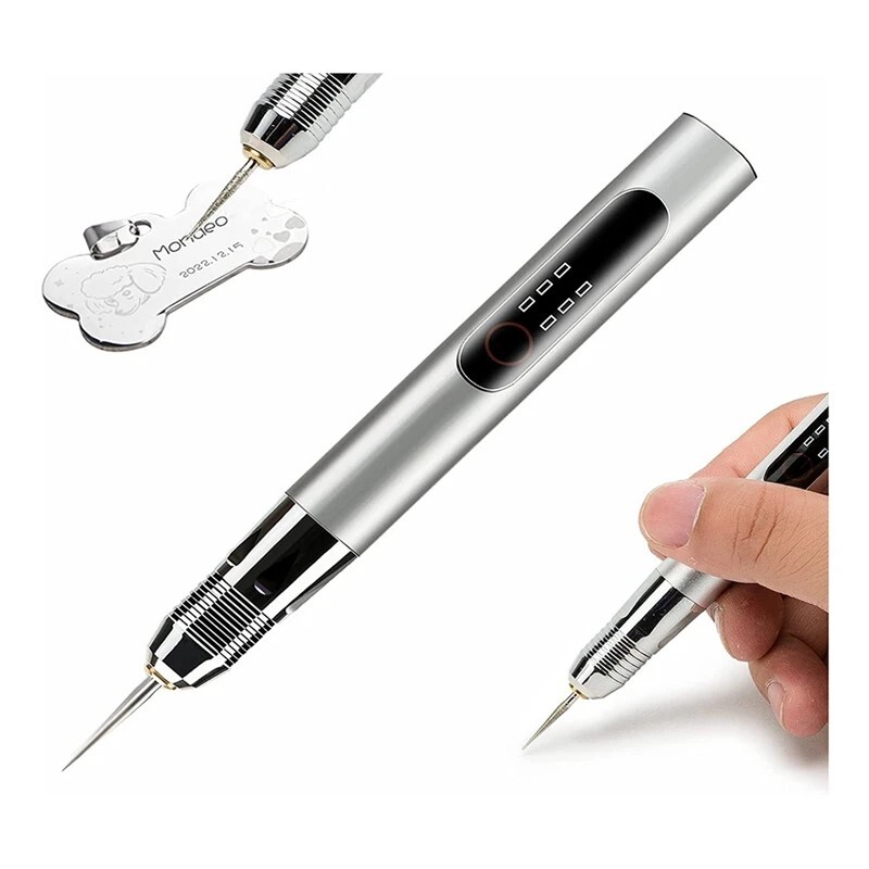 Cordless Electric Engraving Pen, Micro Polishing Pen For Jewelry Wood, 33 Bits