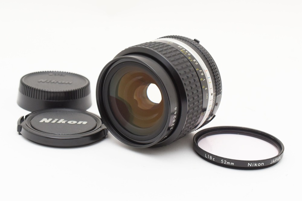 [EXC+5] Nikon Ai-s Nikkor 24mm f/2 Wide Angle MF Lens From Japan