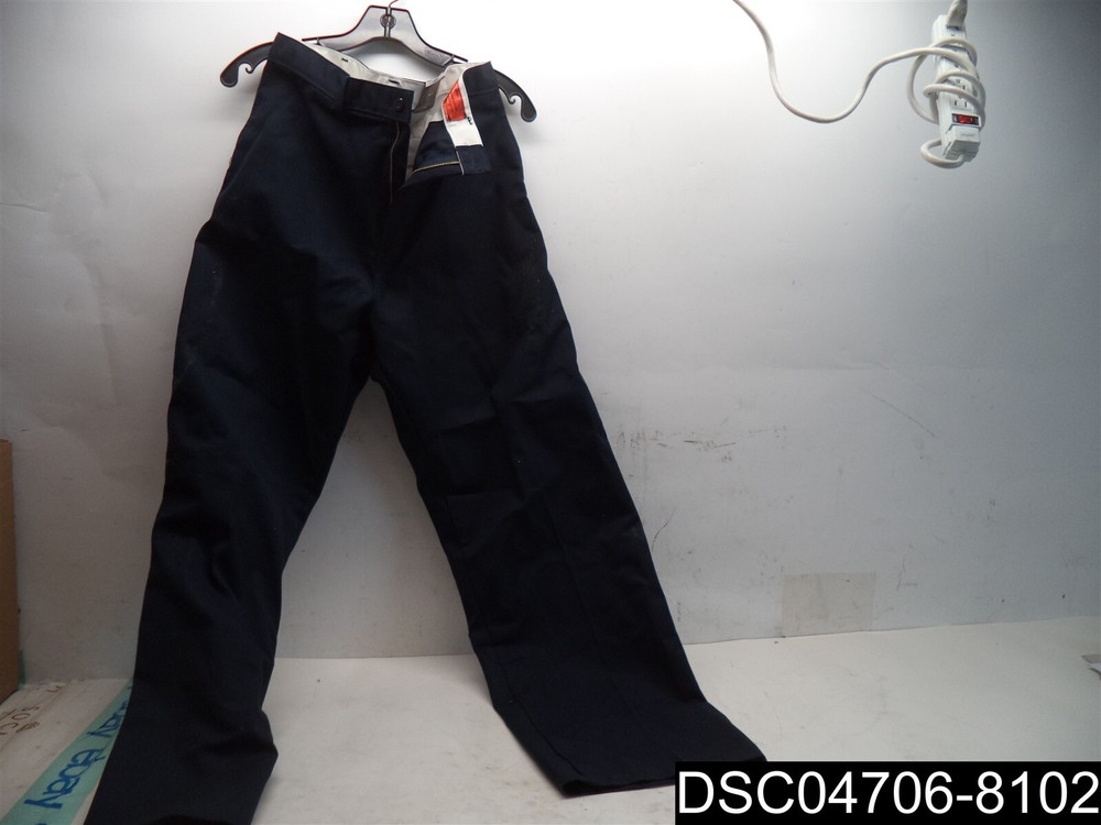 Dickies Flat Front Navy Work Pants 32x32 LP812NV3232