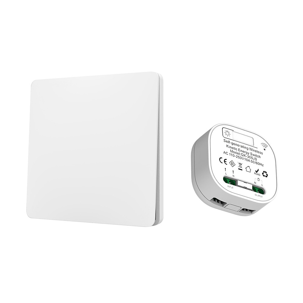 Long Time Service 433.92MHz Wireless Remote Control Kinetic No WIFI Wall Switch