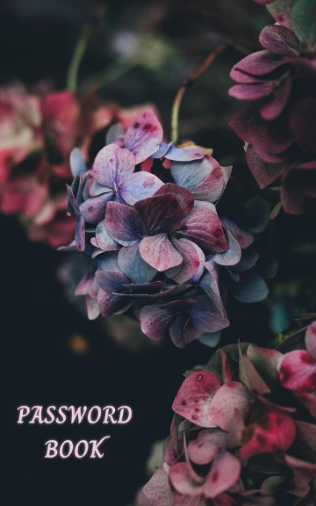 Secure Password Organizer with Alphabet Tabs | Compact Logbook-image