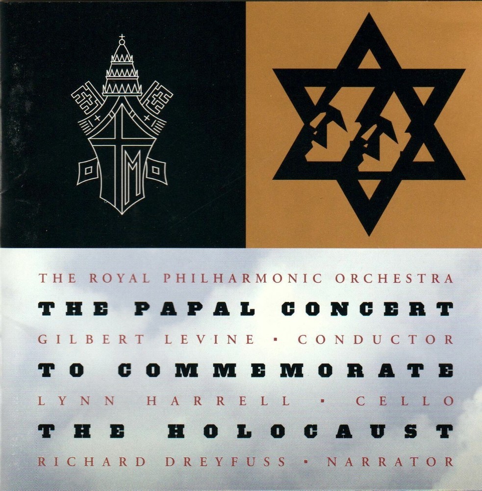 The Papal Concert to Commemorate the Holocaust by Various Artists (CD, 1994)-image