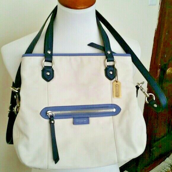 Coach Daisy Mia Spectator Leather Tote Bag