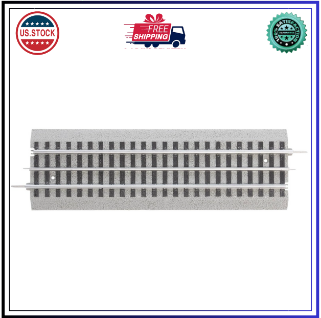 Lionel Fastrack 10” Straight Track, Electric O Gauge, (Pack of 4)