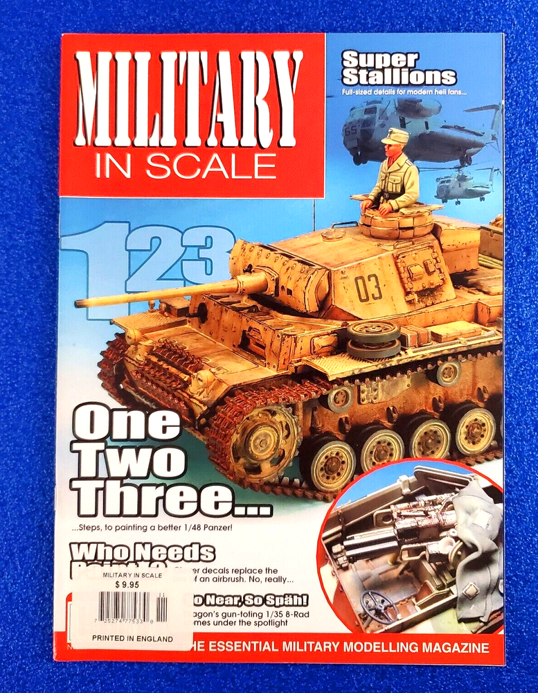 MILITARY IN SCALE SUPER STALLIONS FULL SIZED DETAILS NOVEMBER 2006 MAGAZINE