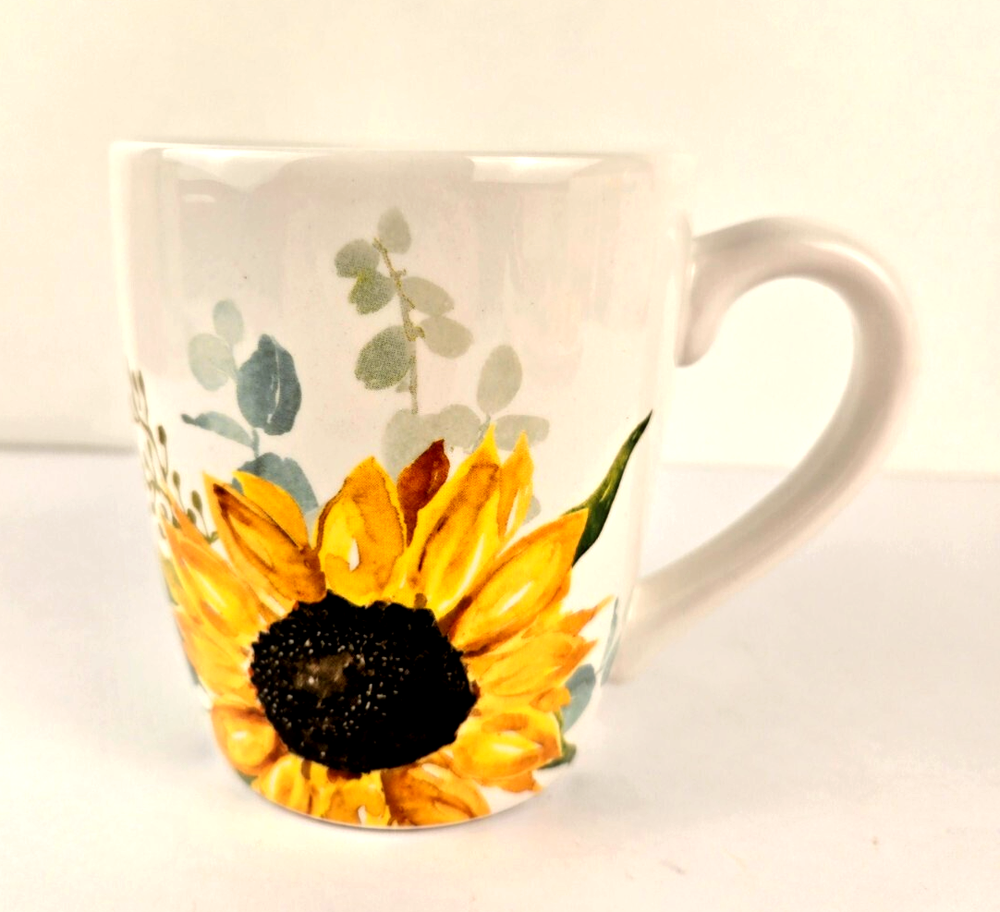 Robert Stanley Fall Country Charm Sunflower Coffee Mug Tea Cup  
