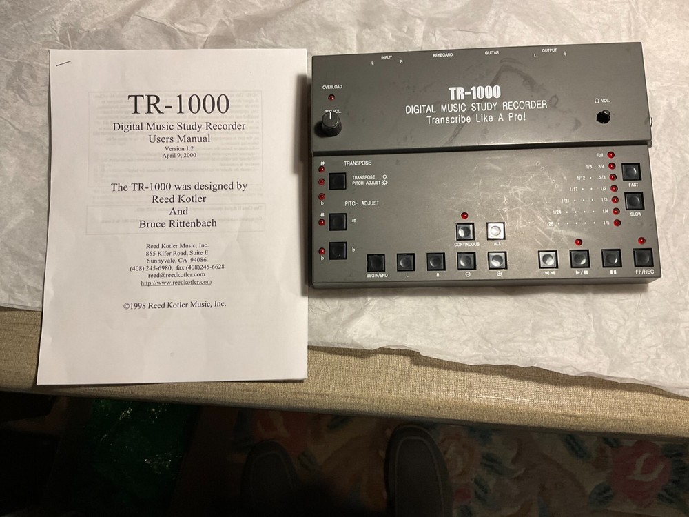 TR-1000 Digital Music Study Recorder