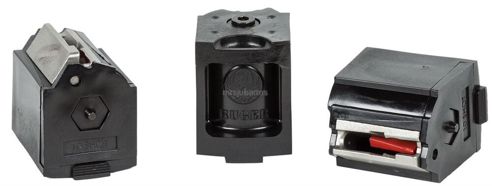 Ruger 10/22 BX-1 22LR 10 Round Magazine Black 3 Pack 10rd Mag 90451 Factory OEM