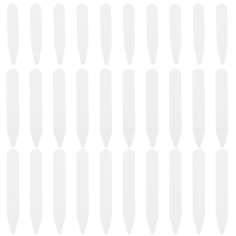 200 Pcs Labels Durable Collar Stays for Formal Wear