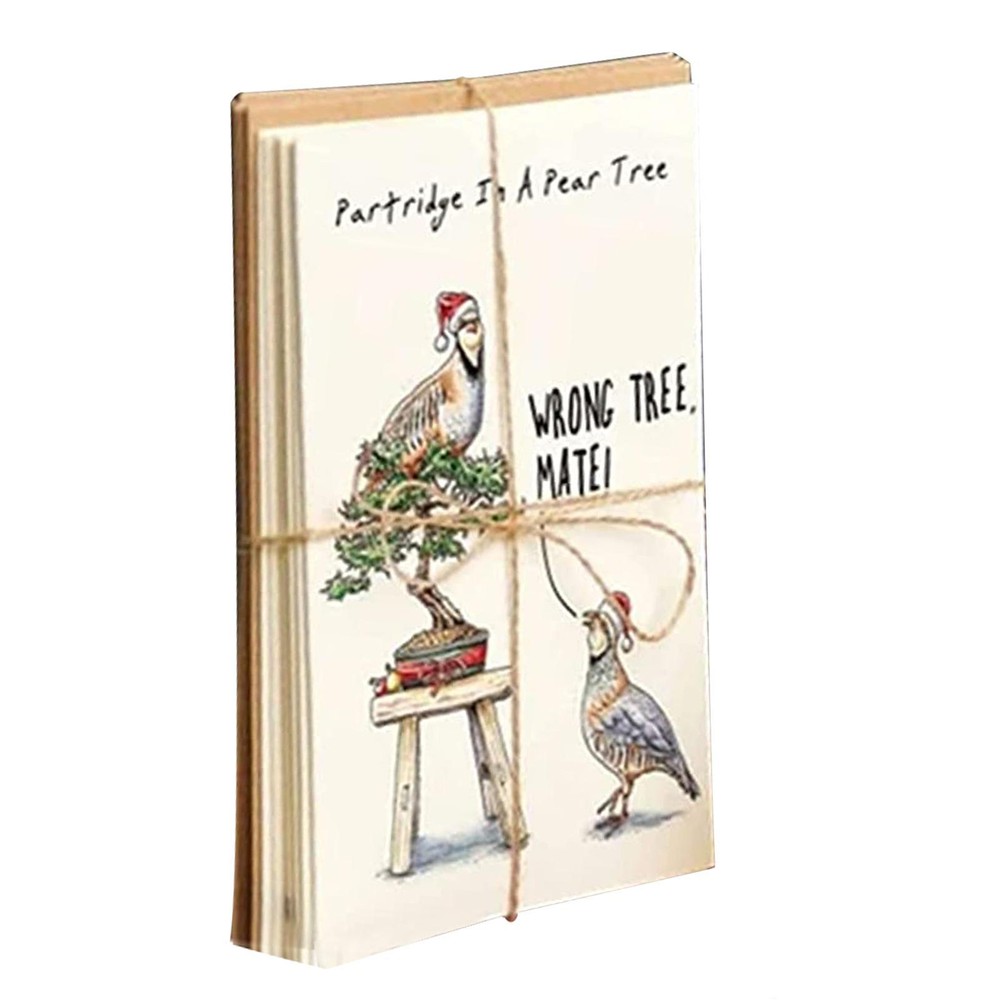 12 Days of Christmas Holiday Greeting Card Set