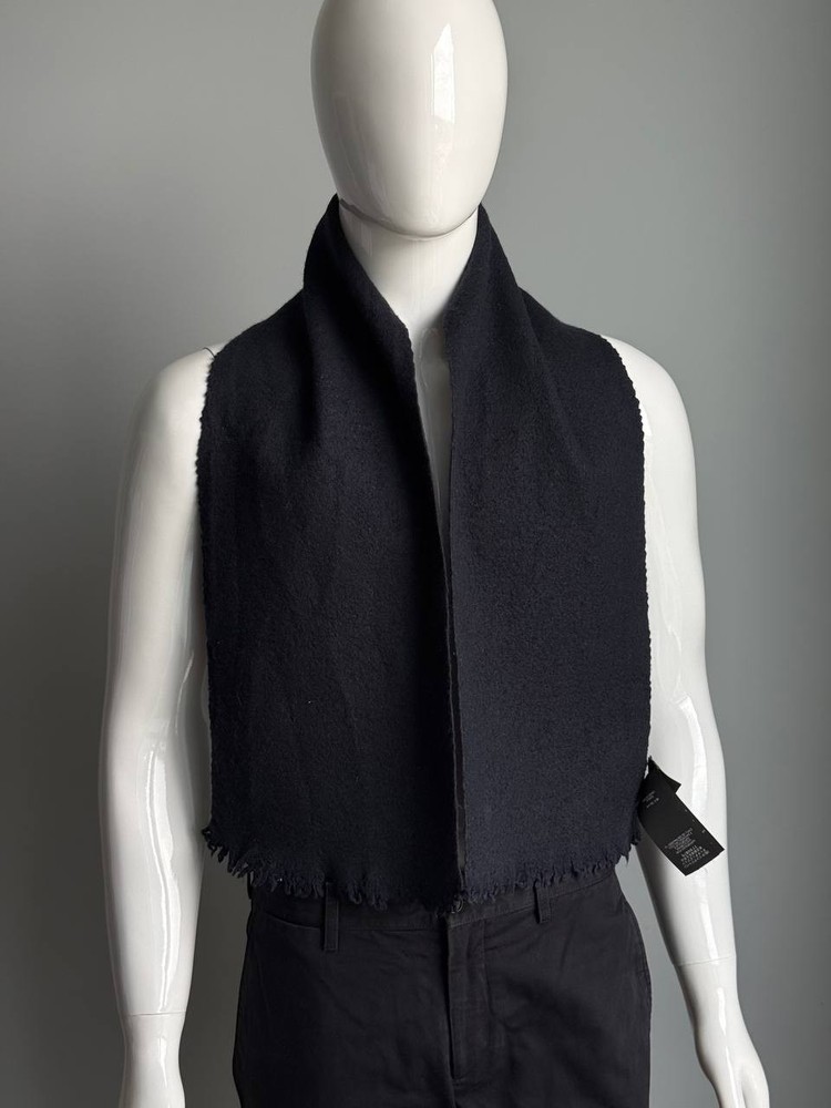 Gucci Vintage Blue Lana Wool Scarf