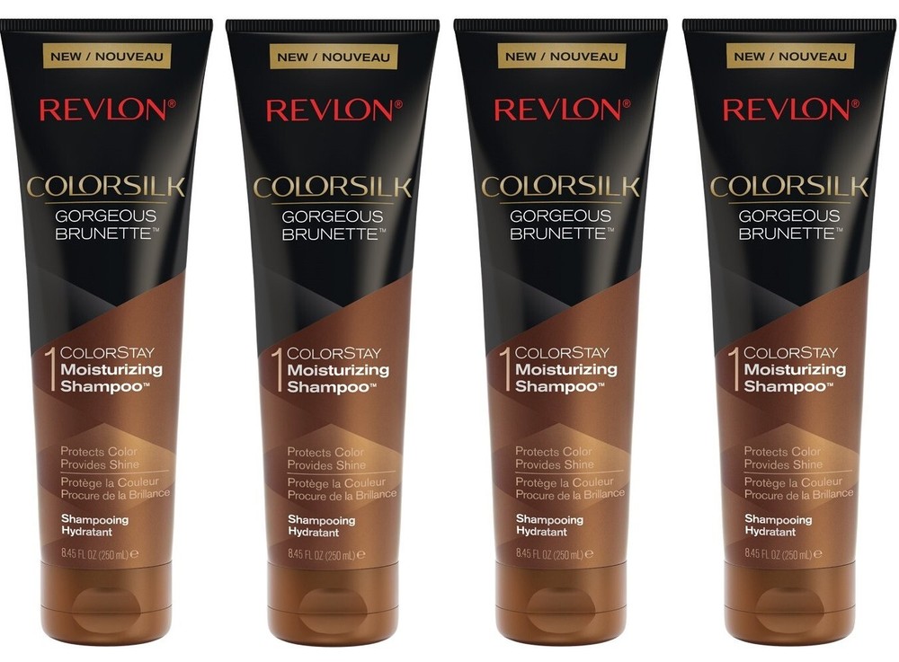 Revlon Colorsilk Shampoo Nuevo Brunette 8.45 fl oz 4-Pack
