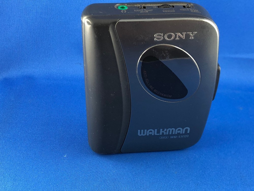 Sony WM-EX120 Vintage Walkman Cassette Player with AM/FM Radio