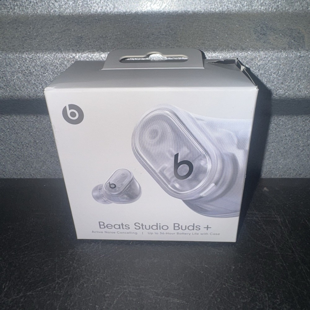 Beats Studio Buds+ Wireless Bluetooth Earbuds in Transparent MQLK3LL/A
