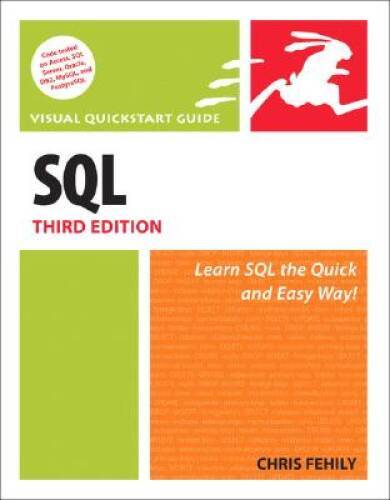 SQL Visual QuickStart Guide 3rd Edition Paperback by Chris Fehily - Good Condition-image