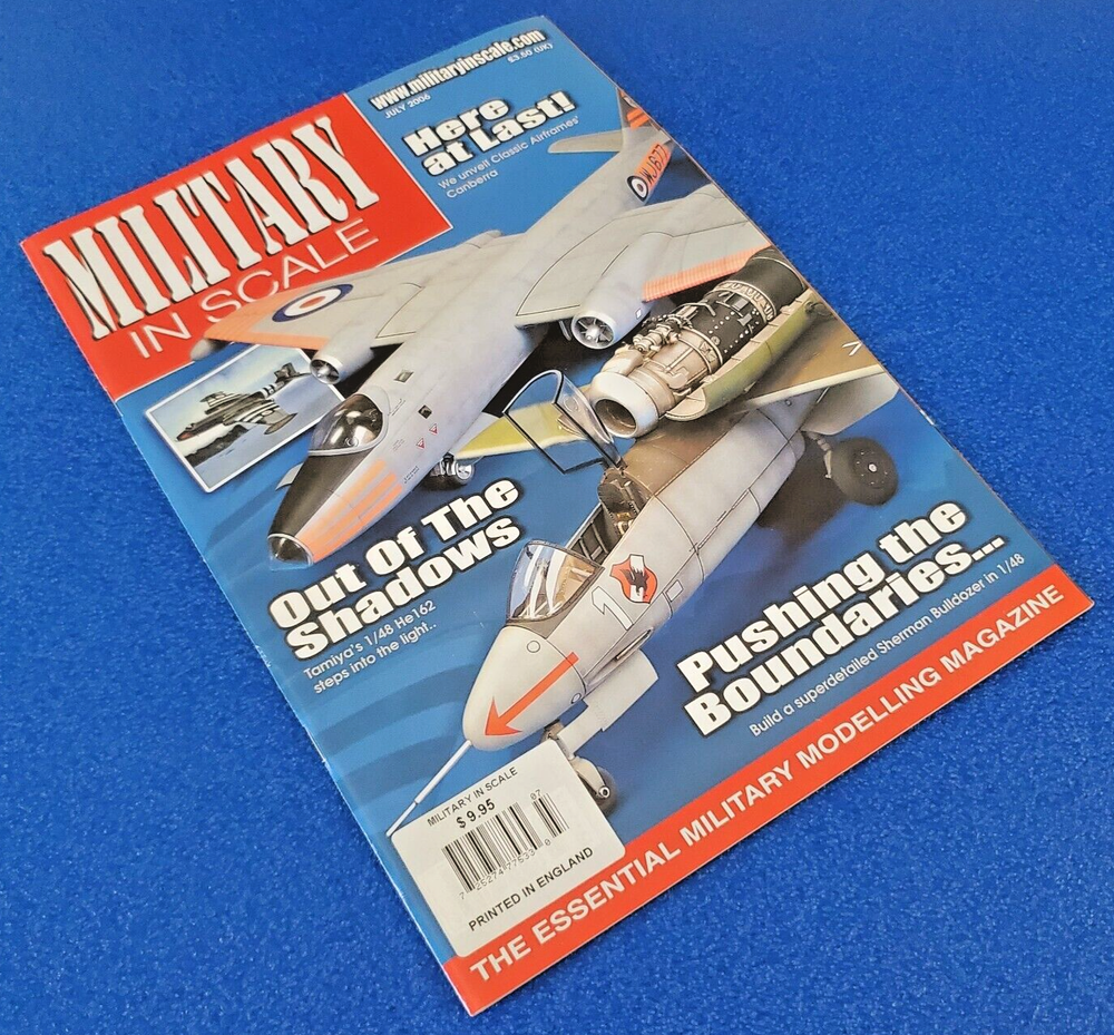 MILITARY IN SCALE HERE AT LAST! OUT OF THE SHADOWS JULY 2006 U.K MAGAZINE