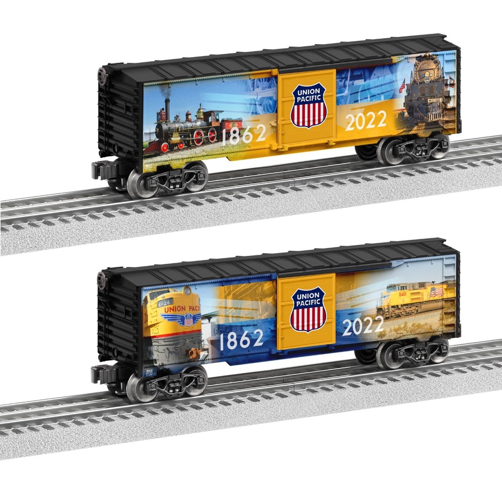 LIONEL 2238010 UP 160TH Anniversary O Scale Boxcar Train