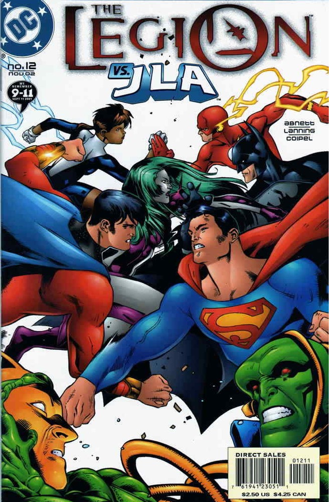 Legion, The #12 VF; DC | Dan Abnett Andy Lanning Justice League - we combine shi