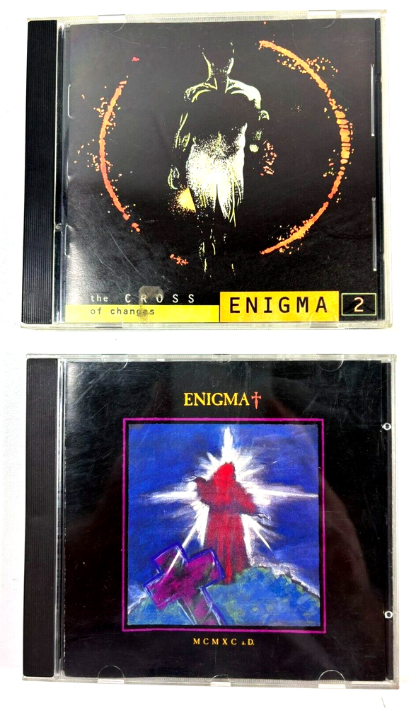 Enigma Lot of 2 CD Collection: The Cross Of Changes & MCMXC a.D.