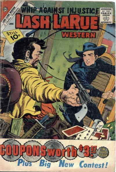 Lash LaRue Western (Fawcett) #84 FAIR; Charlton | low grade comic - we combine s