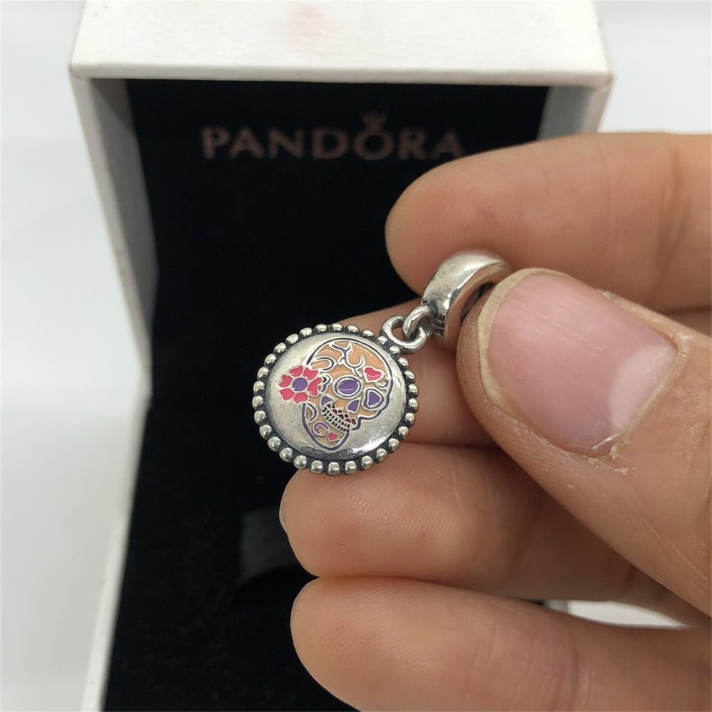 Pandora Mexico Skull Lover Charm for Bracelets and Necklaces