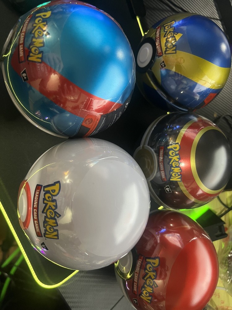 Pokemon TCG Poke Ball Sealed Booster Tin NEW SEALED