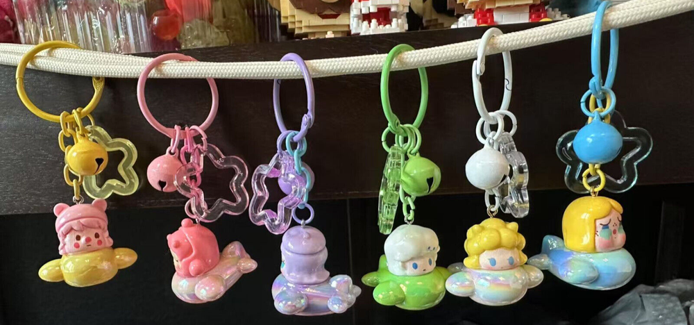 Cute Key chains - Pilot Dolls