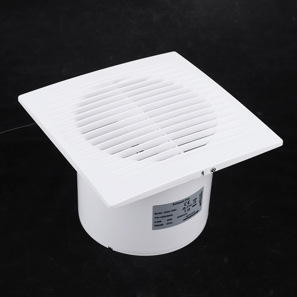 6 Inch Silent Ventilator Extractor Fan for Kitchen Bathroom Air Ventilation