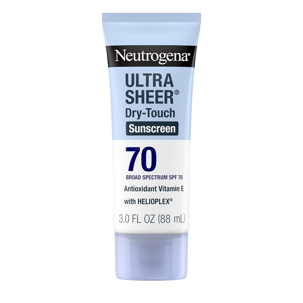 Neutrogena Ultra Sheer Dry-Touch Sunscreen Lotion Water Resistant Non-Greasy SPF