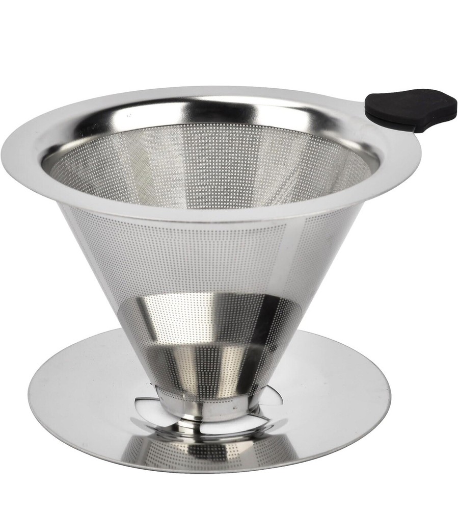 Reusable Paperless Pour Over Coffee Filter Dripper for Brewing