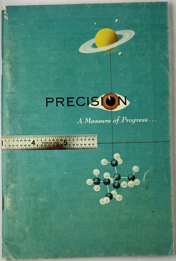 Vintage 1952 Precision A Measure of Progress by GE General Motors Booklet