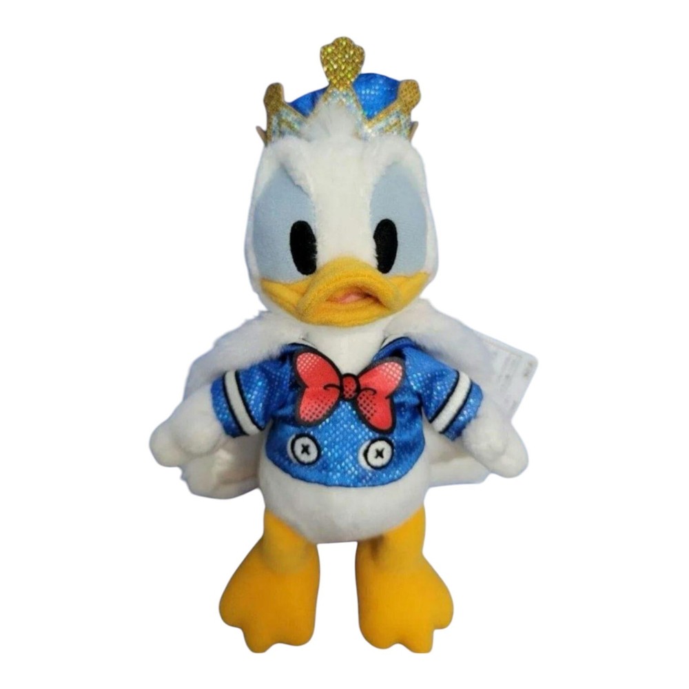 Tokyo Disney Donald Duck Plush Keychain - Quacky Duck City Design