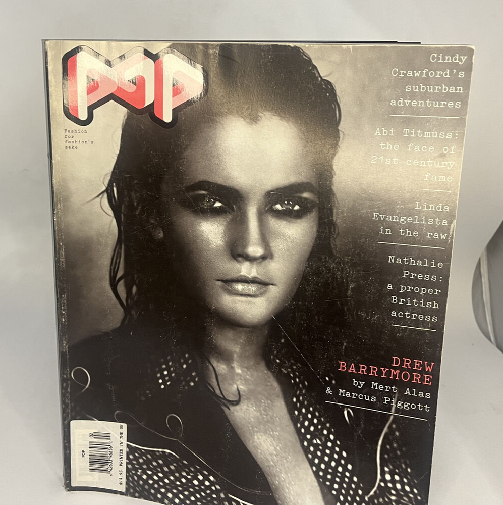 POP Magazine A/W 2005 - DREW BARRYMORE COVER