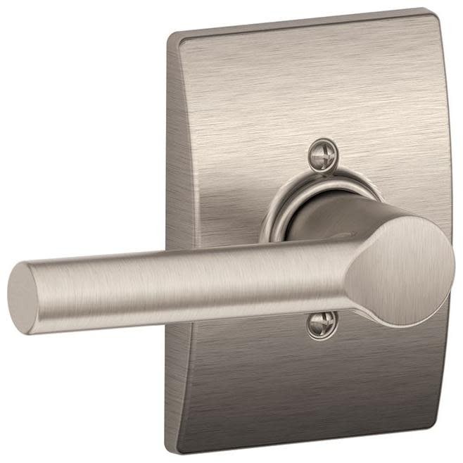 Schlage F170-BRW-CEN Broadway Dummy Door Knob in Bronze Non-Turning Single Side