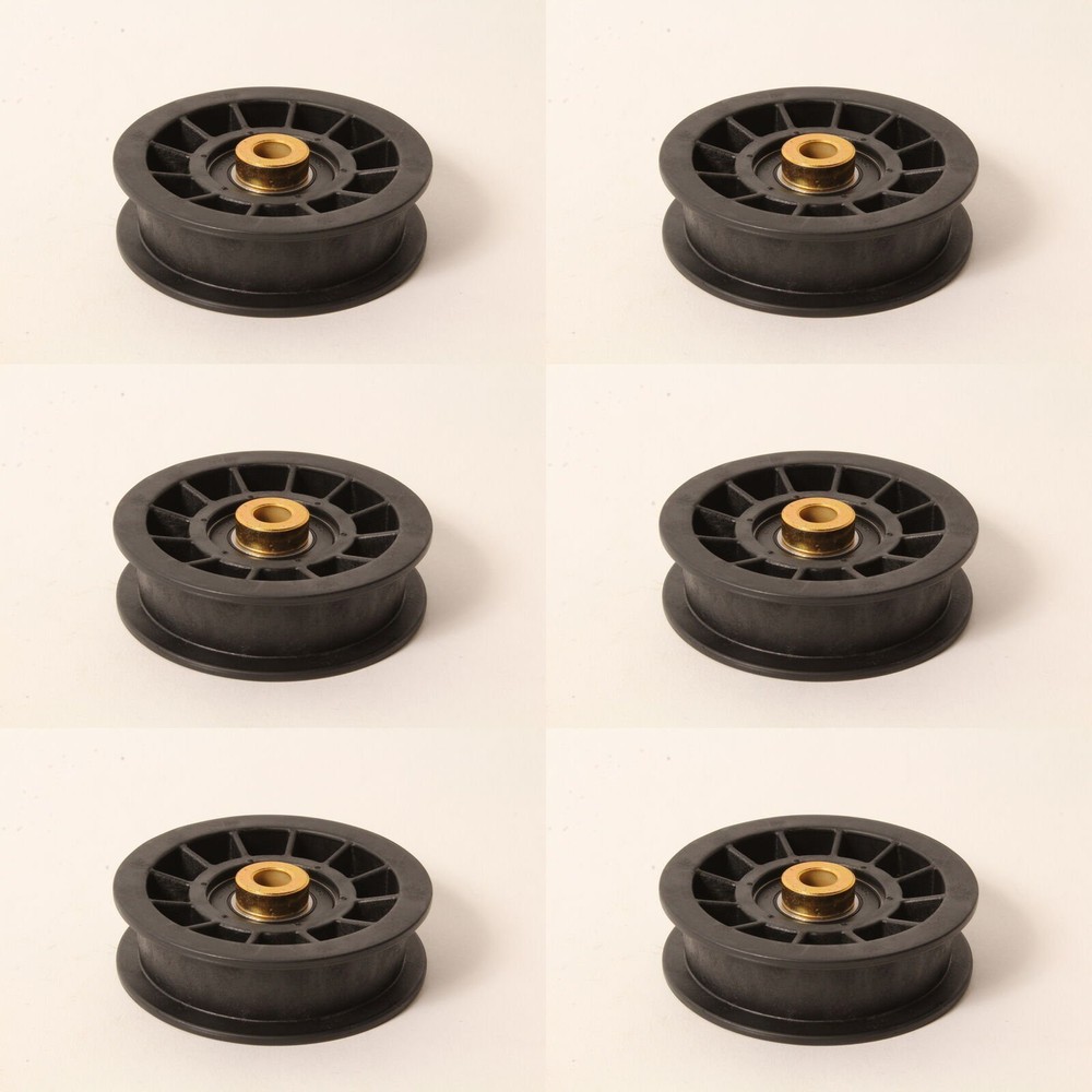 6 PK Flat Idler Pulley For John Deere AM115459 LX172 LX178 LX277 LX288 Z225 Z245