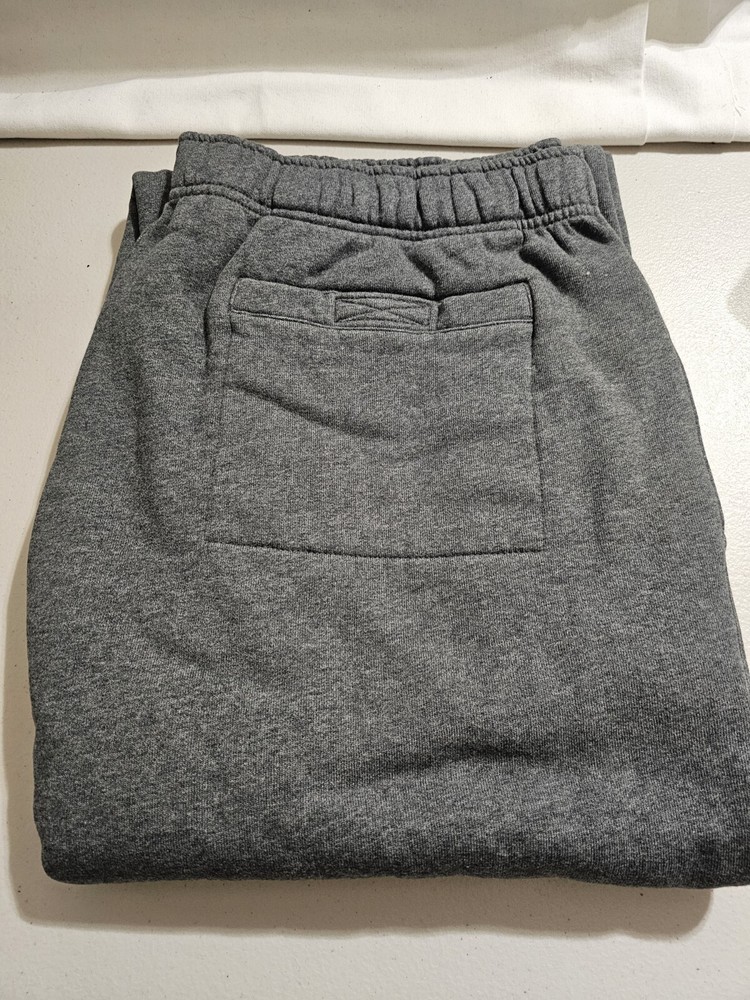 NEW IN PACKAGE Mens LL BEAN Charcoal Heather Gray Fleece SweatPants size XL TALL