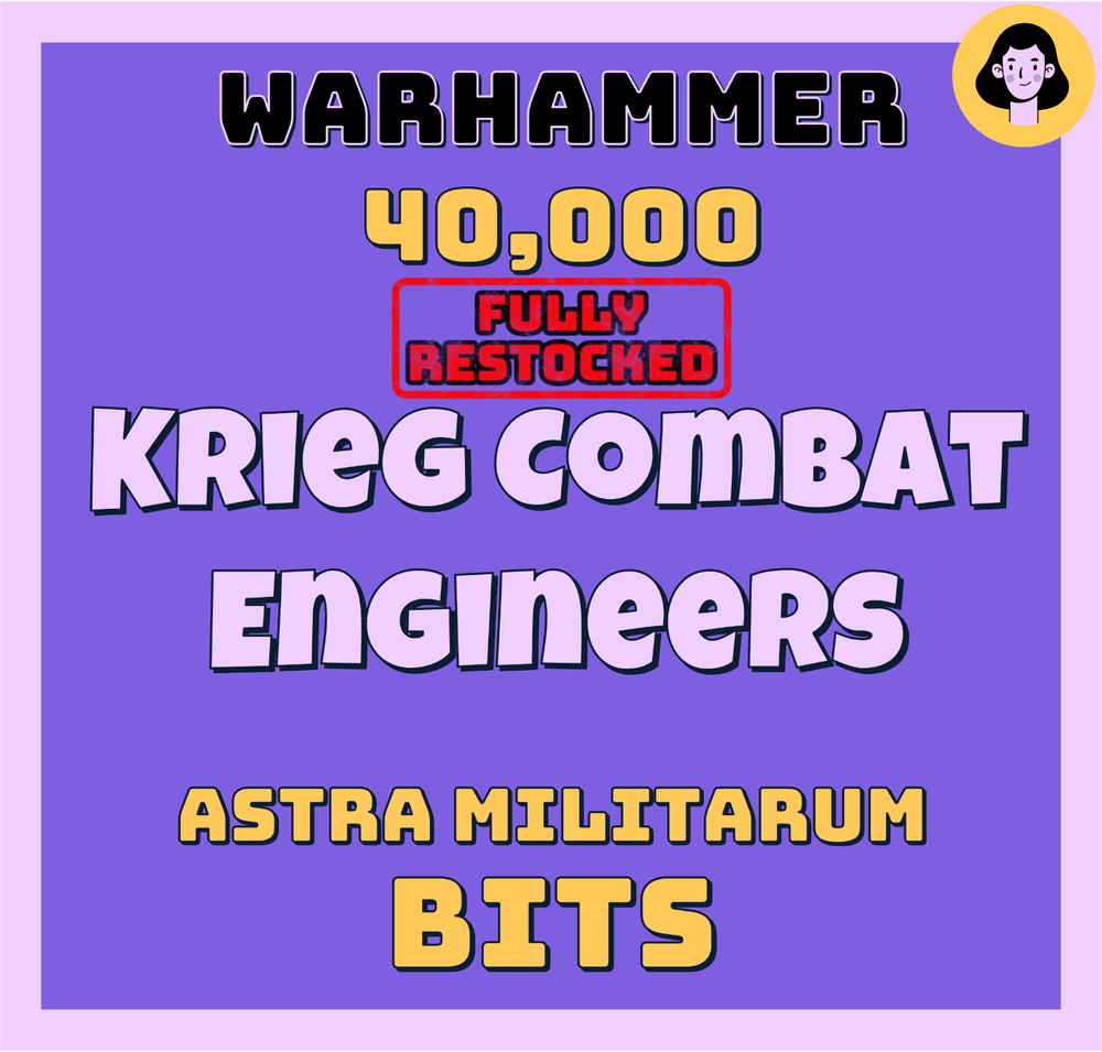 Krieg Combat Engineers Bits for Death Korps of Krieg with Free Shipping