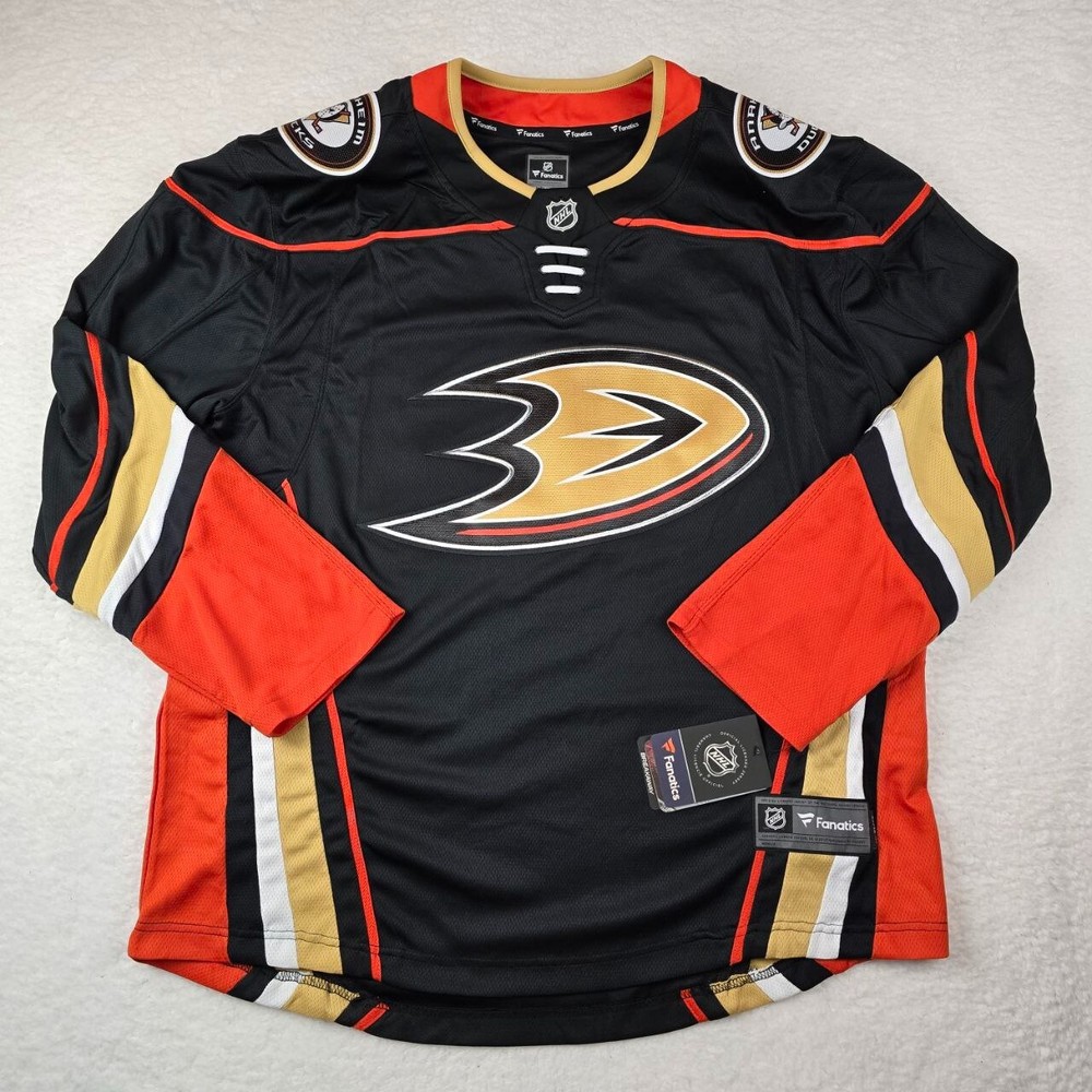 Anaheim Ducks Breakaway Home Hockey Jersey Men’s XL Black by Fanatics
