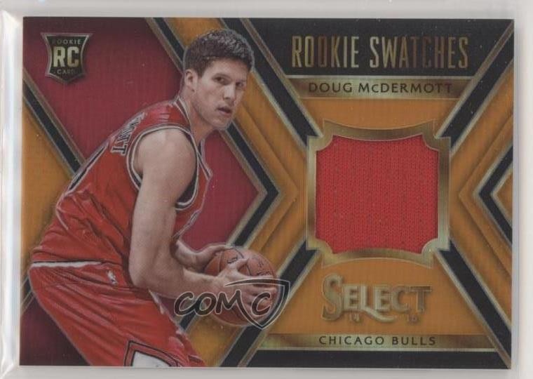2014-15 Panini Select Rookie Swatches Orange Prizm /60 Doug McDermott #12 RC