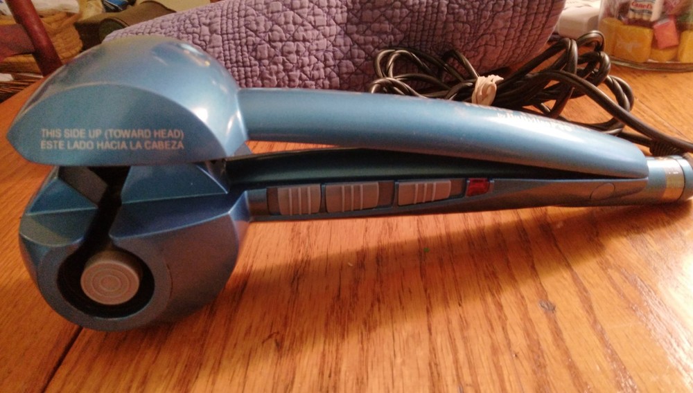 BabyBliss Pro Nano Titanium Auto Curling Iron for Salon-Perfect Waves