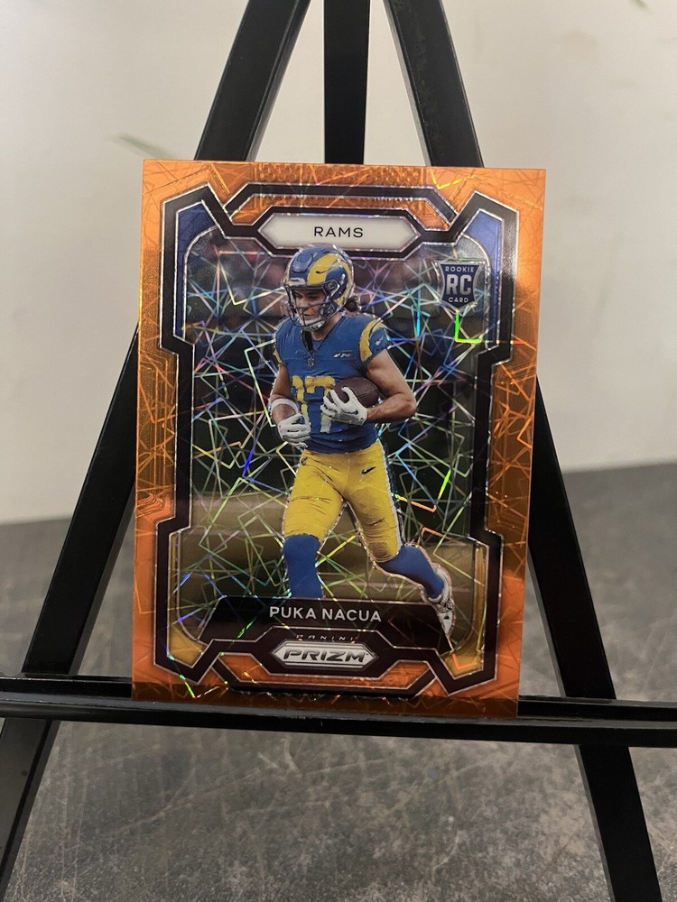 2023 Panini Prizm - Rookies Lazer Prizm #357 Puka Nacua (RC)