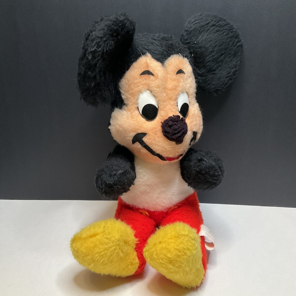 Vintage California Stuffed Toys Walt Disney Characters Mickey Mouse Plush