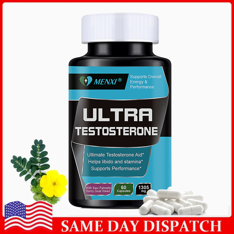 Natural Capsules Male Enhancement 60 Pills for Men Performance Energy Support MX