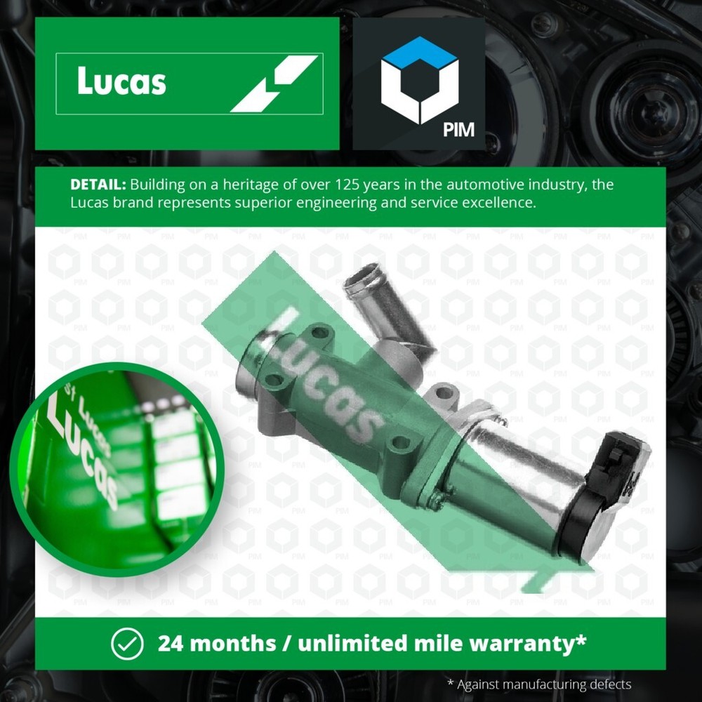 Idle Control Valve fits FORD ORION Mk2, Mk3 1.6 86 to 92 Auxiliary Air Lucas New