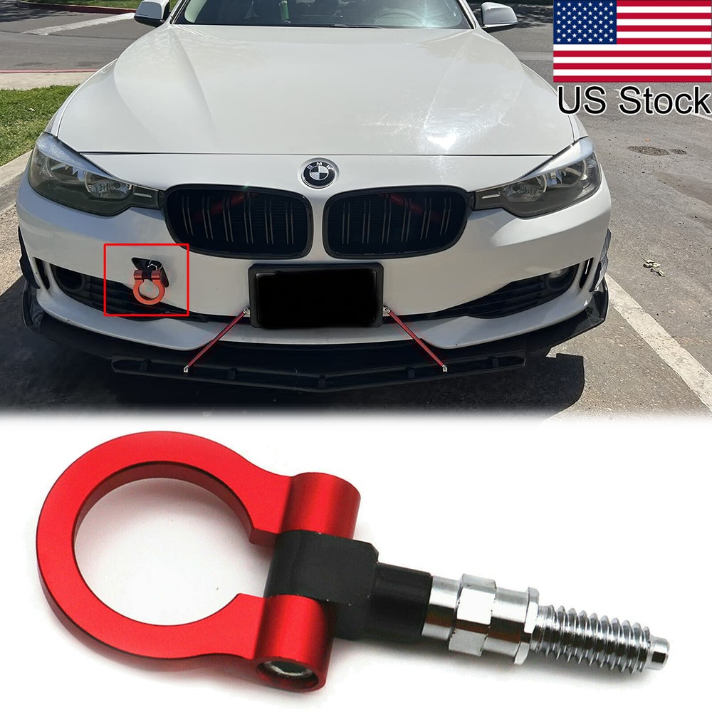 Red CNC Racing Tow Hook for BMW 3 Series E90 E46 325i 328i 330i 335i