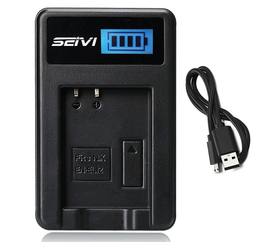 Battery Charger For Nikon Coolpix S9100,S9200,S9300, S9400, S9500 Digital Camera