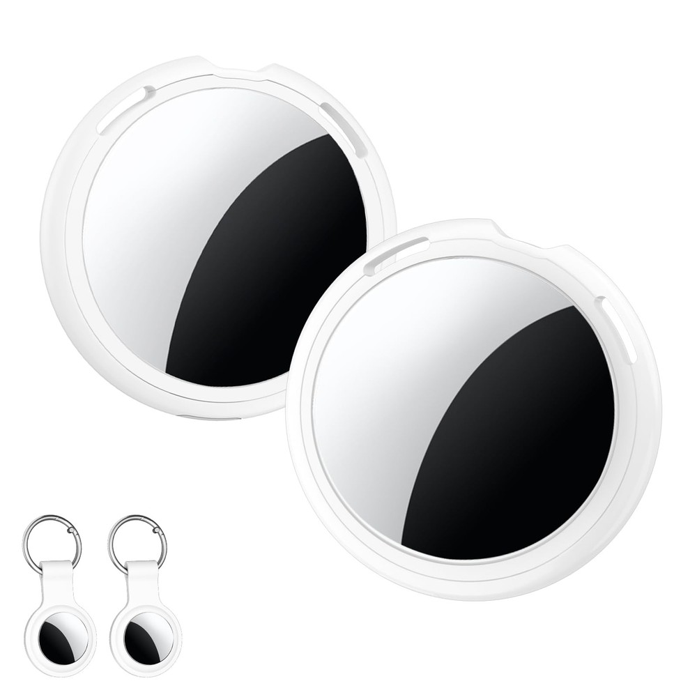 2 Pack MFi Certified Air Tracker Tag for Apple Find My iOS