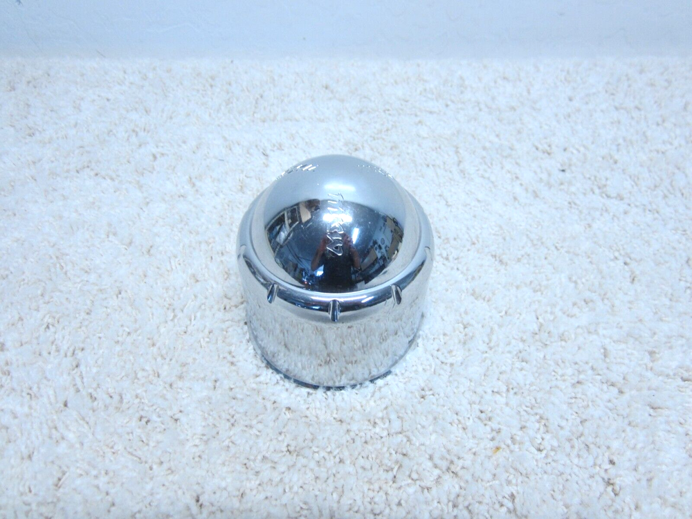 MKW CUSTOM ALLOY WHEEL PUSH TRU CHROME CENTER CAP #2A-10