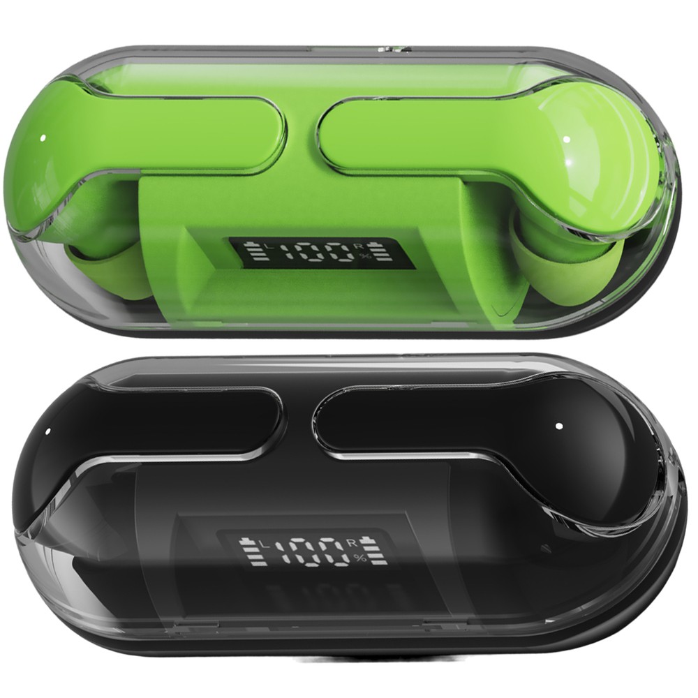 Wireless Headphones Earbuds in Ear Buds Stereo Earphones Digital Display usual