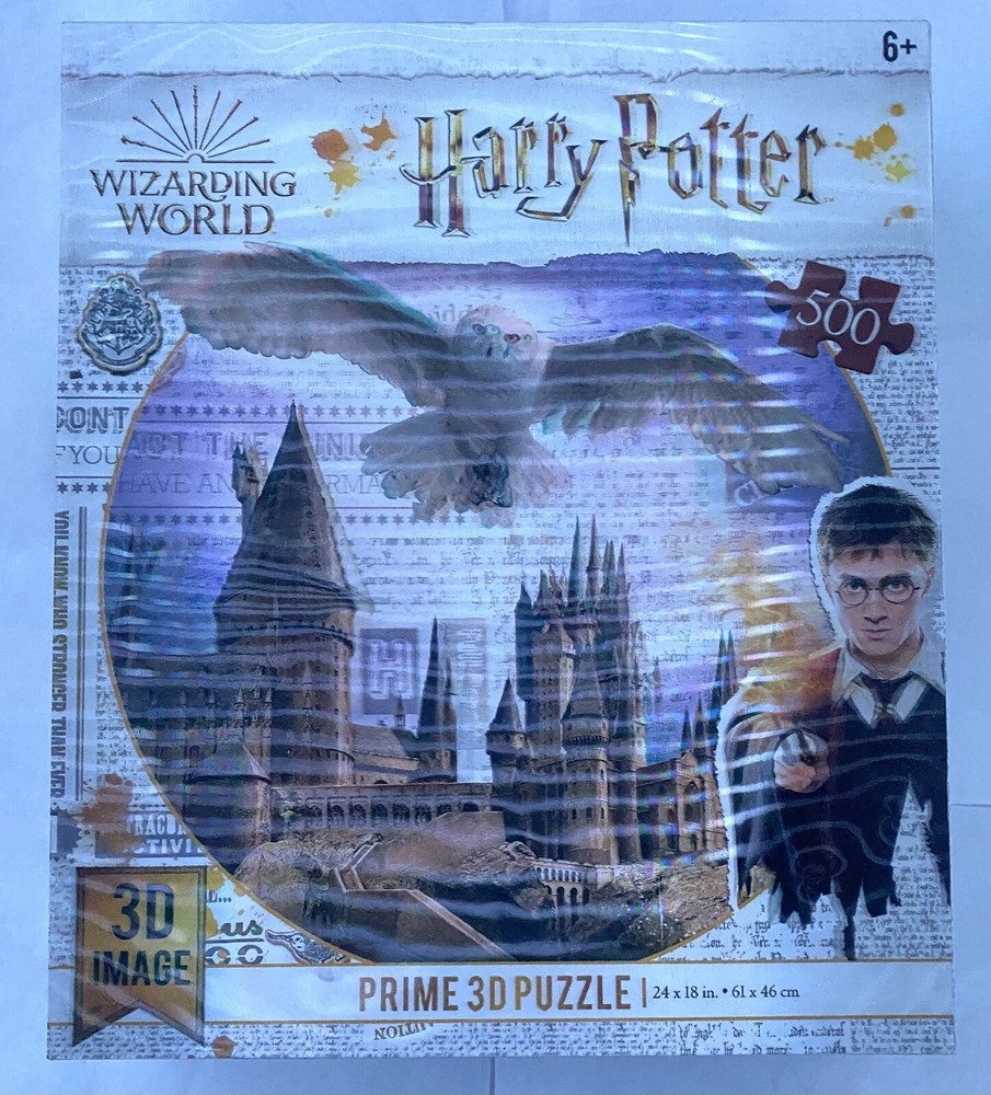 Harry Potter 3D Puzzle Hogwarts Castle Hologram 500 Pieces with Video Demo